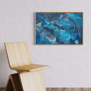 Surf, Abstract Expressionist Painting