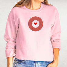 Load image into Gallery viewer, Valentines Day Sweatshirt, Valentine Heart Sweatshirt, Womens Valentines Day Sweater, Couples Love Shirt, Valentines Sweater